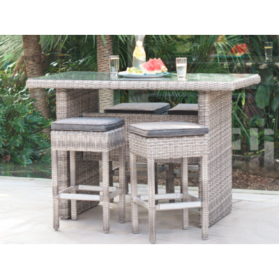 Outdoor furniture rattan garden bar chair wicker 