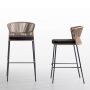 Garden bar furniture rope garden bar chair , aluminum bar table