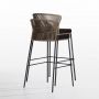 Garden bar furniture rope garden bar chair , aluminum bar table